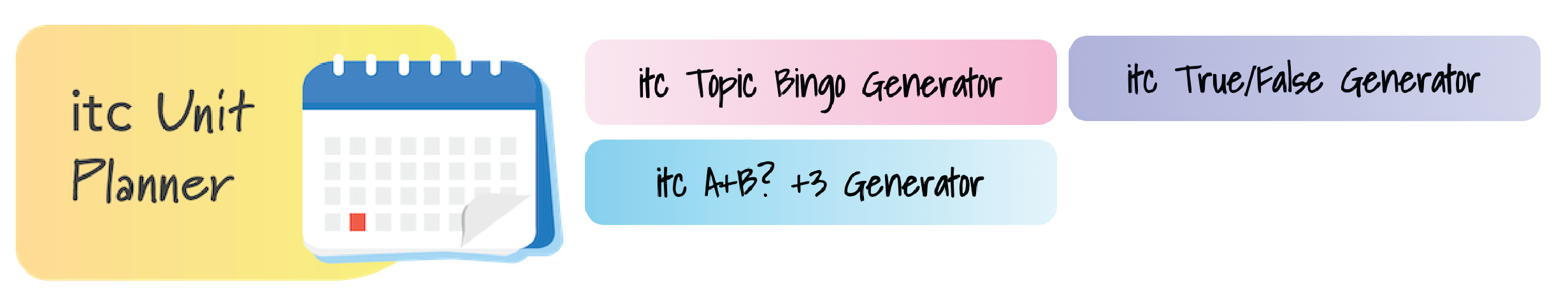 ITC Unit Planner and generator tools